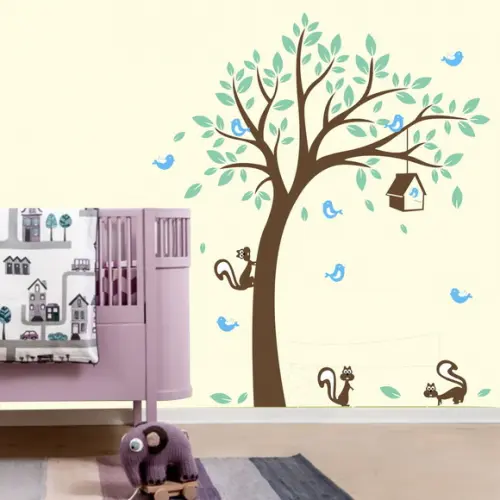 Adesivo Árvore Infantil Baby