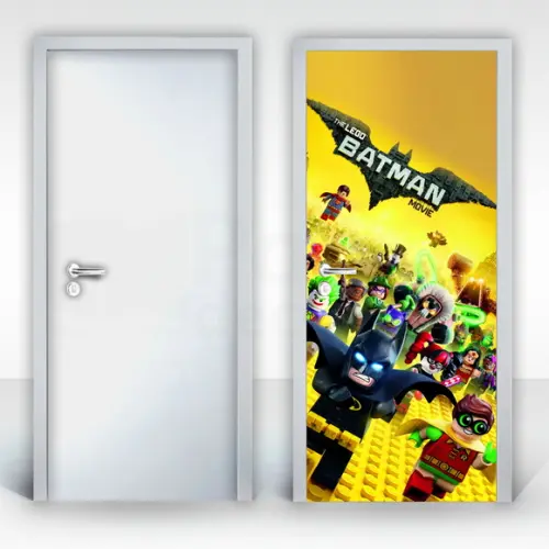 Adesivo Porta Lego Batman