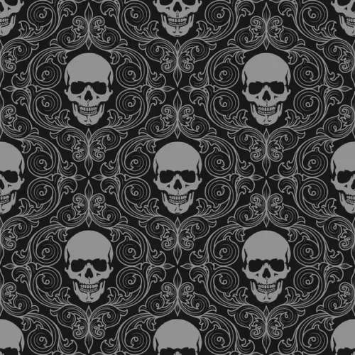 Papel de parede Caveira Decor 68