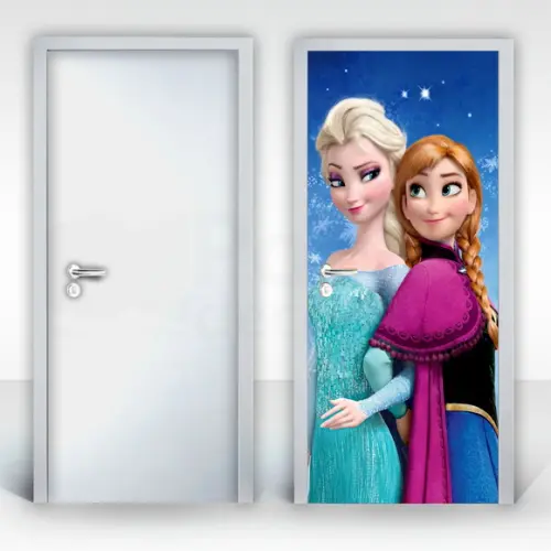 Adesivo decorativo Porta Frozen decor