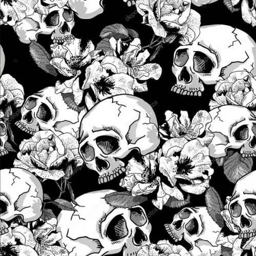 Papel de parede Caveira Decor 70