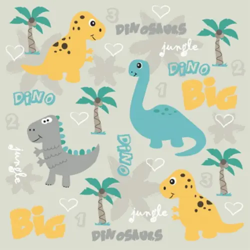 Papel de parede Dinossauros Decor colors