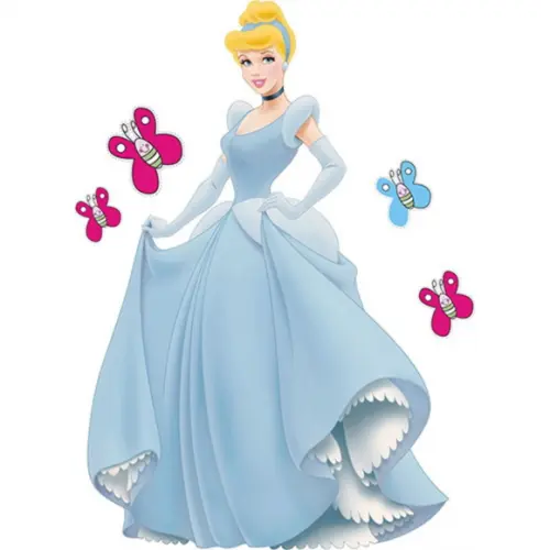 Adesivo de Parede Princesa Cinderela