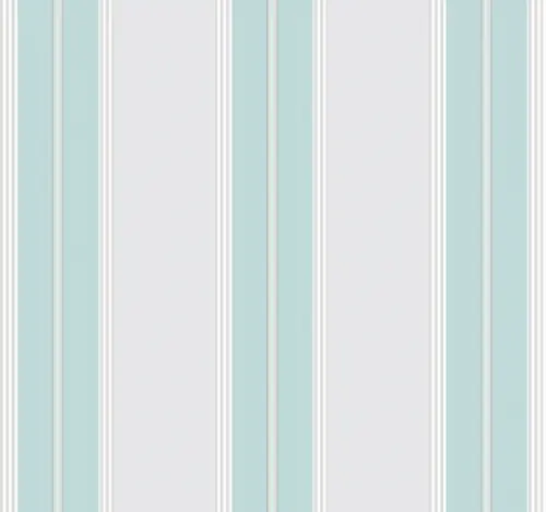 Papel de parede Listras Verde e Cinza