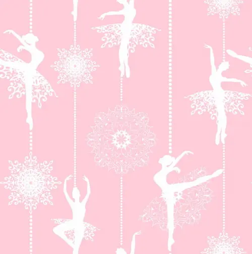 Papel de parede Bailarina Decor 01 medida 300x58cm