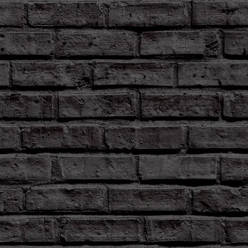 Papel de parede Tijolinho Preto