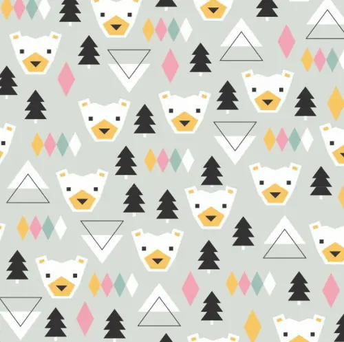 Papel de parede Urso Baby 300x58cm