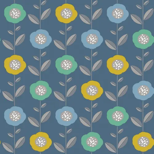 Papel De Parede Floral Decor 99