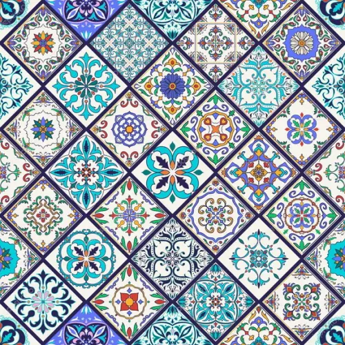 Papel de parede Azulejos Decor 05
