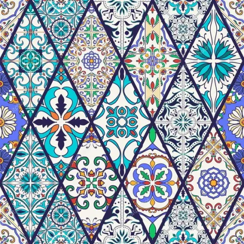 Papel de parede Azulejos Decor 04