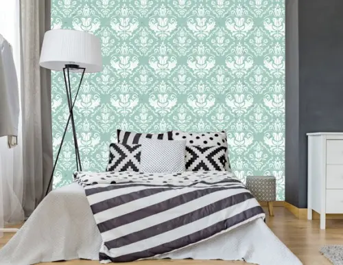 Papel de parede Vintage Floral Decor 03