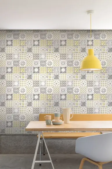 Papel de parede Azulejos Decor 02