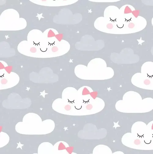 Papel de parede Nuvens Baby