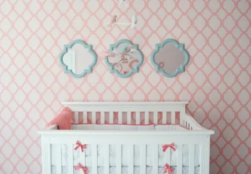 Papel de parede Rosa Decor 01 3m
