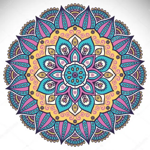 Adesivo Decorativo Mandala mod.02