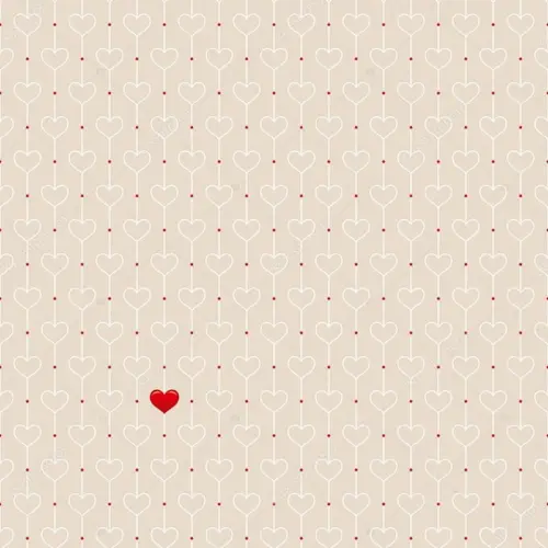 Papel de parede coração Decor52