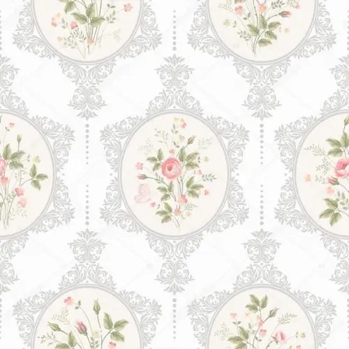 Papel de parede Floral Decor 07