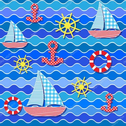 Papel de parede Marinheiro Decor 13