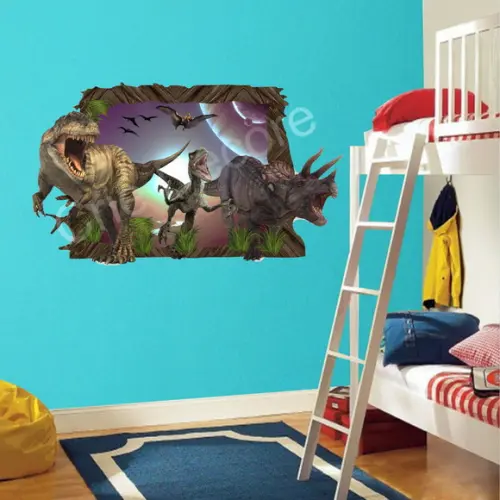 Adesivo Decorativo Dinossauro 3D 01