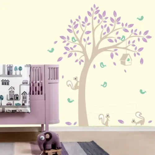 Adesivo Árvore Infantil baby 02