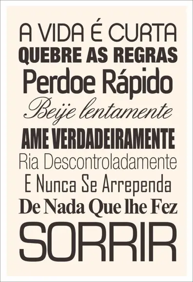 Poster Adesivo VIDA