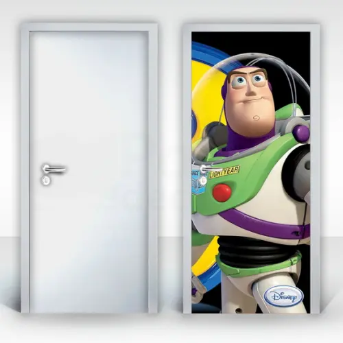Adesivo Porta star wars