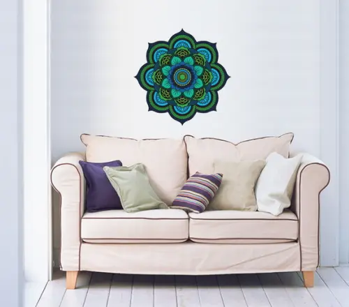 Adesivo Decorativo Mandala mod. A03