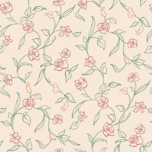 Papel de parede Floral Decor 54
