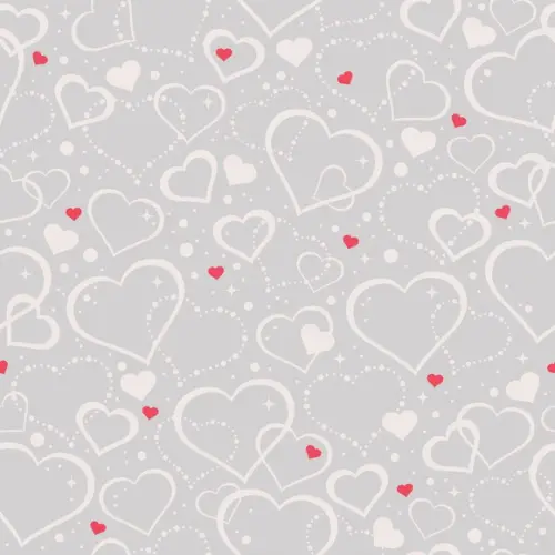 Papel de parede coração Decor 39