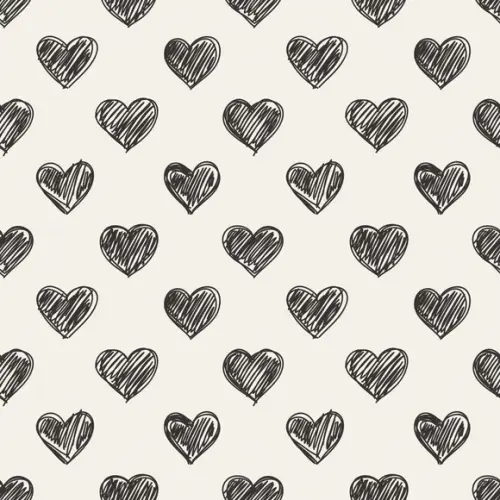 Papel de parede coração Decor 42
