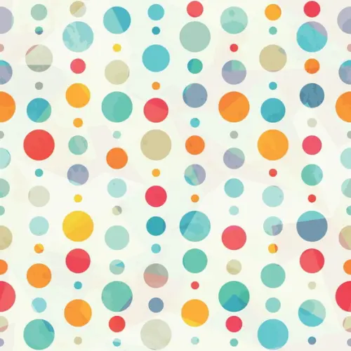 Papel de parede bolas coloridas Decor 17