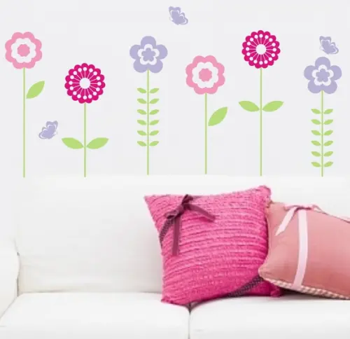 Adesivo Infantil Flores