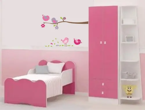 Adesivo Infantil Corujas ou Passarinhos