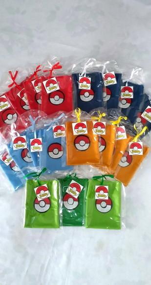 40 Lembrancinhas Porta Cartas Pokémon
