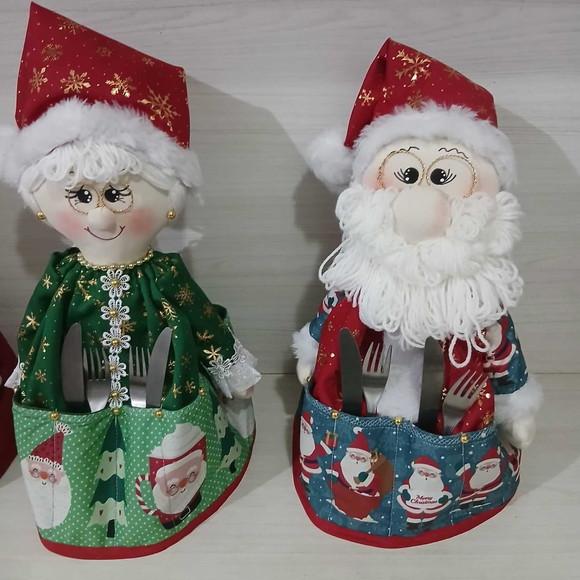 Papai Noel Porta-talheres