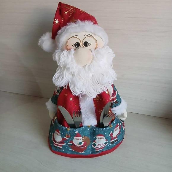 Papai Noel Porta-talheres