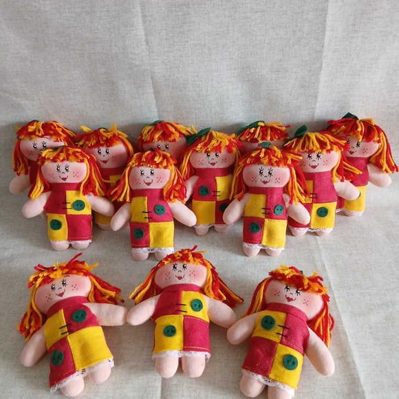 Kit 20 Bonecos Emília/visconde aniversário