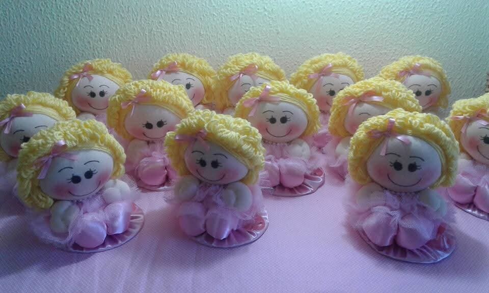 Bonecas Bailarinas kit com 10 unidades