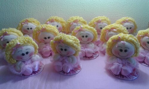 Bonecas Bailarinas kit com 10 unidades
