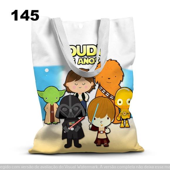 Sacolinha de Tecido para Festa Star Wars