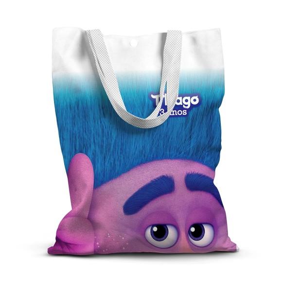 Sacolinha de Tecido para Festa Trolls Bronco