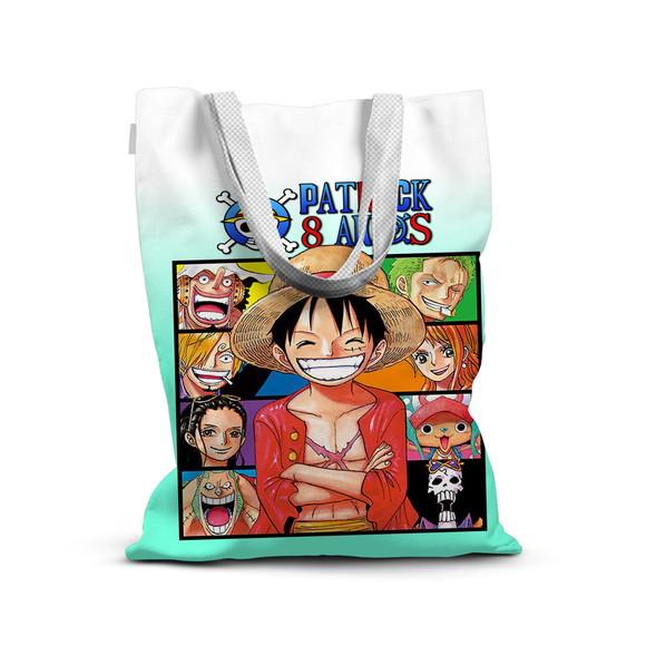 Sacolinha de Tecido para Festa One Piece 2