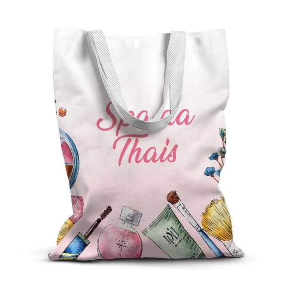 Sacolinha de Tecido para Festa Spa de Beleza 2