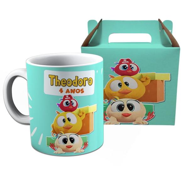 Kit Caneca na Caixinha para Festa Chicky