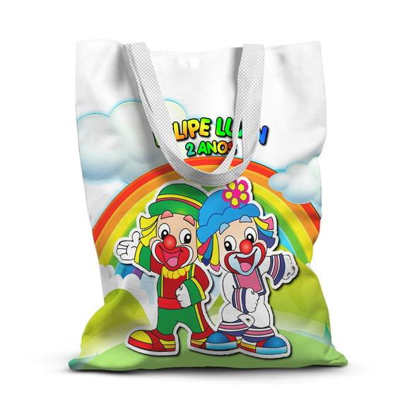 Sacolinha de Tecido para Festa Patati Patata