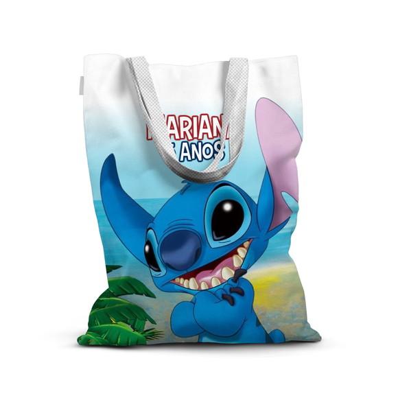 Sacolinha de Tecido para Festa Stitch