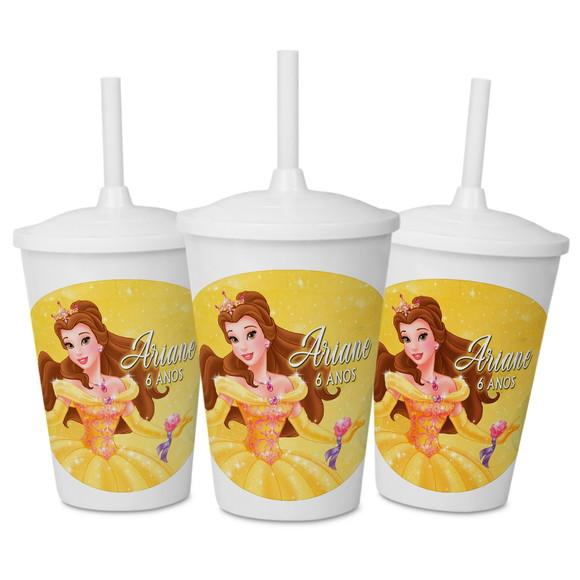 Copo Personalizado para Festa a Bela e a Fera 2