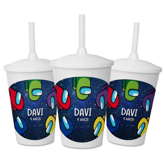 Copo Personalizado para Festa Among Us