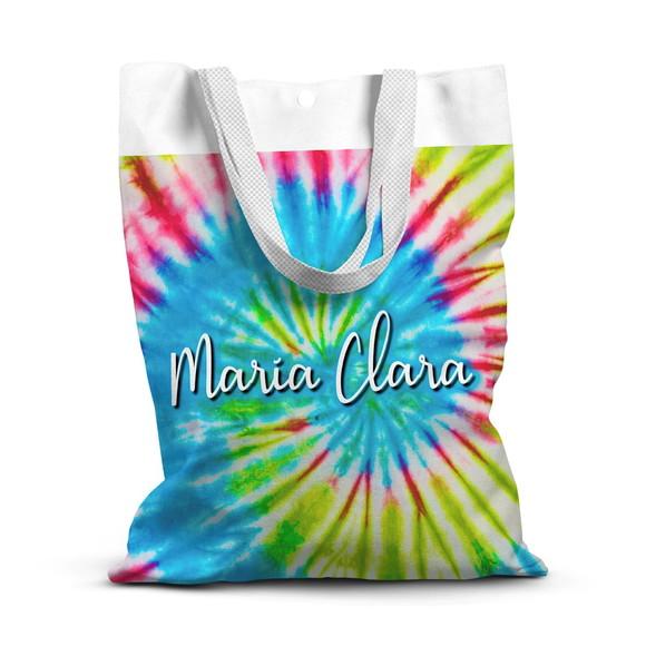 Sacolinha de Tecido para Festa Tie Dye 4