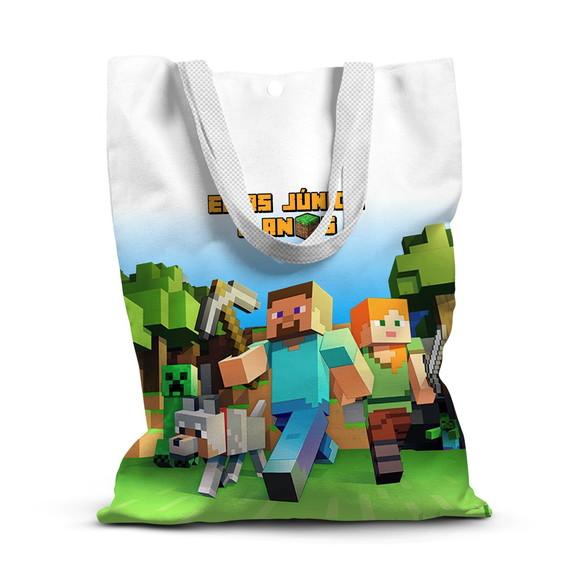Sacolinha de Tecido para Festa Mcraft